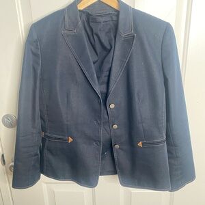 Tahari Midnight Blue Blazer